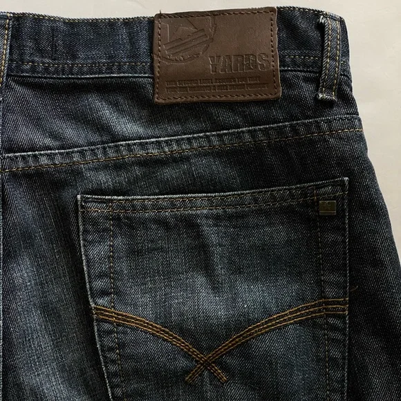yards jeans dark blue men Denim Sz W34 x L34